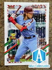 2021 Topps Holiday RC #HW212 Alec Bohm - Philadelphia Phillies